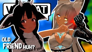 Just an quotOld Friendquot  Java claims another victim  Crumpet Loses it  VRChat Funny Moments [upl. by Ines]