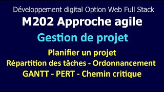 Approche agile V3  Planifier un projet [upl. by Bose]