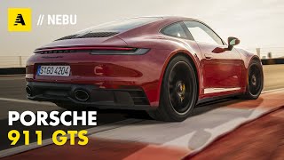 Porsche 911 GTS  Lanello mancante tra Carrera S e Turbo S prova in pista e su strada [upl. by Trant258]