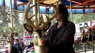 Santas Workshop Reindeer Carousel [upl. by Cami]