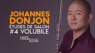 Donjon VOLUBILE for Flute Études de Salon No 4 [upl. by Ettelegna]