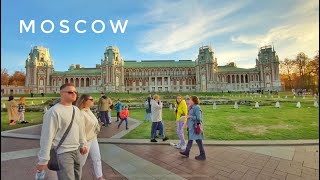 Walking tour of Moscow Tsaritsyno Museum Reserve [upl. by Gavini666]