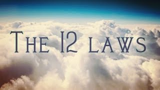 The 12 Universal Laws That Governs Our Lives Create Your Life [upl. by Bardo]