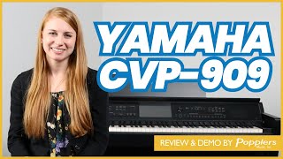 Yamaha CVP909 Clavinova Digital Piano  88key GrandTouch™ Keyboard  Full Review and Playing Demo [upl. by Matti]