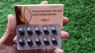 Ferrous Ascorbate Folic Acid amp Zinc Softgel Capsules Review in hindi [upl. by Nnalyrehc929]