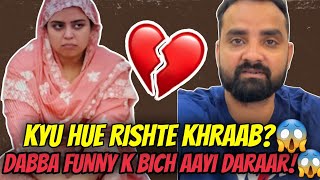 DABBA FUNNY K BICH AAYI DARAAR KYU HUE RISHTE KHRAAB😱💔sabaibrahim sabasunny reactionvideo [upl. by Cutter]