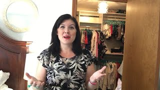 Clean with me closet  closet organization  fall clean out [upl. by Ainatnas771]