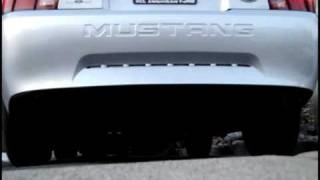 2003 Mustang V6 PYPES street pro catback [upl. by Chapland]