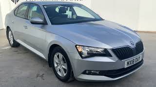 SKODA SUPERB 16 TDI S HATCHBACK DIESEL MANUAL EURO 6 FOR SALE [upl. by Nodnnarb409]