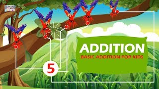 Addition  Class 1 Maths  Chapter 3  Basic Addition for Kids  Learning Addition For Kids [upl. by Crowe]