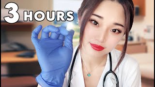 ASMR Sleep Recovery  3 Hours of Medical Exams [upl. by Kcirddot]