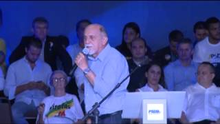 Discurso Simão Jatene  Cuiabá MT  Filiação gov Pedro Taques ao PSDB [upl. by Amalburga353]