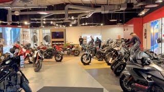 Fowlers Honda showroom walk around  Honda Motorcycles [upl. by Sekofski737]