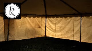 RAIN on a TENT I Sound Therapy for Study Sleep Massage amp SPA I Relax Night and Day [upl. by Assir]