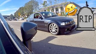 Supercharged M3 thinks he beat my BRZ LMAO [upl. by Ahsilra]