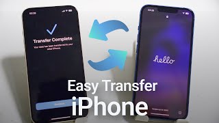 How to Transfer All Data from an Old iPhone to a New iPhone  2023 [upl. by Panter635]