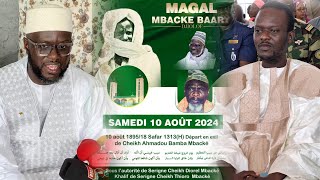 Direct • Cérémonie officielle du Magal de Mbacké Barry 2024 [upl. by Albright]