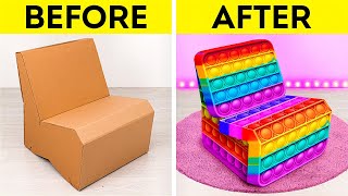 SUPER CREATIVE CARDBOARD DIYs YOULL LOVE 📦💖 [upl. by Ano]