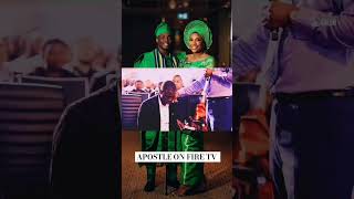 WATCH THE VIDEO OF APOSTLE AROME BLESSING AND PRAYING FOR MIN THEOPHILUS SUNDAY AFTER HIS WEDDING [upl. by Lila]