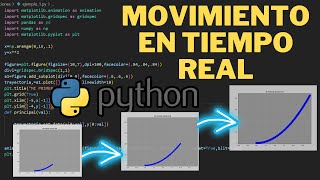 GRAFICAR en tiempo real con Python usando Matplotlib [upl. by Gnuhc320]