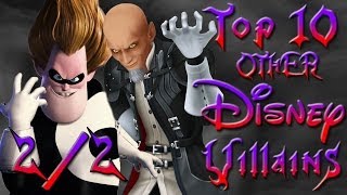 Top 10 OTHER Disney Villains 22 [upl. by Ashraf202]