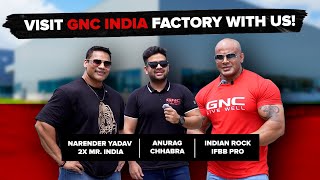 GNC Supplements Behind the Scenes Warehouse Tour gnc gncindia factoryvisit [upl. by Enetsirhc]