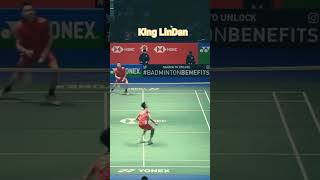 Legend King Lin Dan in badminton amazing shortfeed shortsfeed shorts short [upl. by Stevena]