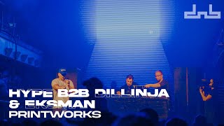 Hype amp Dillinja W Eksman  DnB Allstars at Printworks Halloween 2021  Live From London DJ Set [upl. by Rawdan563]