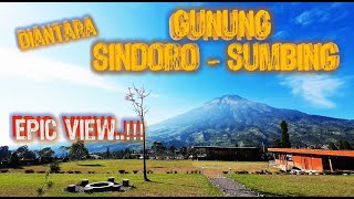 KLEDUNG PARK ANTARA GUNUNG SUMBING amp GUNUNG SINDORO  FPV DRONE [upl. by Llenhoj]