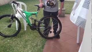 Colocar soporte para bicicleta  Reparar la bici [upl. by Ackerman]