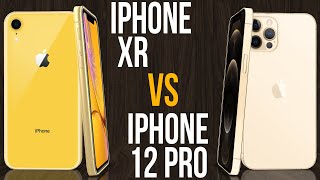 iPhone XR vs iPhone 12 Pro Comparativo [upl. by Ecyor]