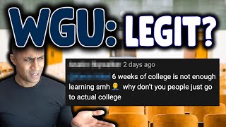 Is WGU Legit 2021  Western Governors University Review SELFPACED vs TRADITIONAL [upl. by Hendrik]