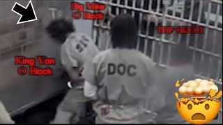 King Von slips his handcuffs and Brutally Beats on GD in Cook County Jail 2017 [upl. by Huda5]