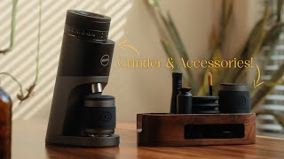 NadoNado Olentia coffee grinder a nice home espresso grinder with great accessories [upl. by Farkas91]