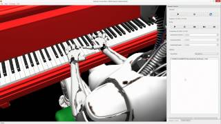 MIDI Pianist Robot Playing Debussy Arabesque 1 [upl. by Alica731]