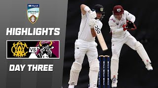 Western Australia v Queensland  Sheffield Shield 202324  Day 3 [upl. by Lecrad]