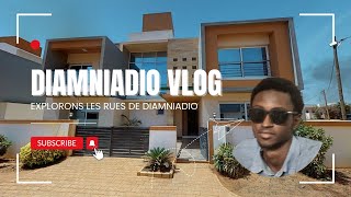 Un Tour Rapide de Diamniadio  Les Rues et Belles Maisons [upl. by Ollehto]