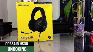 Corsair HS35 Stereo  De los Mejores en Calidad  Precio  Unboxing [upl. by Aihppa]