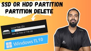 HDD or SSD Partition Karne Ke Sahi Tarika HDD Partition Delete Windows 10 amp Windows 11 [upl. by Ydisac]