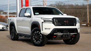 2022 Nissan Frontier Pro4X Review  Walk Around and Test Drive [upl. by Akinajnat]