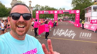 Vitality 10000 2022 Race Vlog  10k Pb Chase [upl. by Carlos]