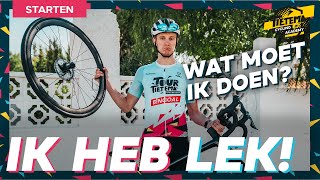 HOE VERVANG JE EEN FIETSBAND LEKKE BAND Tietema Cycling Academy [upl. by So]