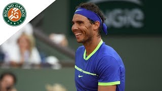 Rafael Nadal v Nikoloz Basilashvili Highlights  Mens Round 3 2017  RolandGarros [upl. by Nata]