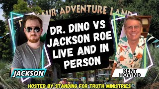 InPerson Debate on Evolution between Dr Dino amp Jackson Roe  Moderated by Donny Budinsky [upl. by Ermentrude744]