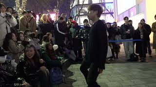 240103 kpop cover dance team Guilty TAEMIN Hongdae busking [upl. by Aw642]