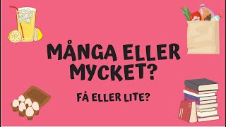 Mycket eller Många [upl. by Onitsuaf]