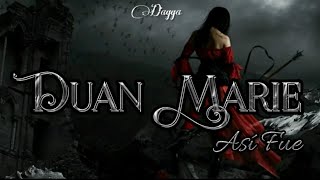 Duan Marie  Así Fue Letra [upl. by Akiaki]