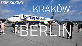 Z Krakowa do Berlina  Ryanair  Trip report [upl. by Mott954]