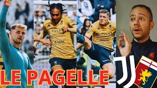 Juventus  Genoa 00 PAGELLE FASTIDIOSE FAME VITINHA SPENCE INARRESTABILE FRENDRUP MOLTIPLICATO [upl. by Nnylaehs]