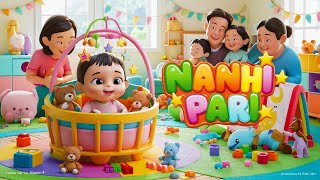 Khushiyon Ki Nanhi Pari 🥰  Little Angel of Happiness  Heartwarming Hindi Nursery Rhyme for Kids [upl. by Olly195]